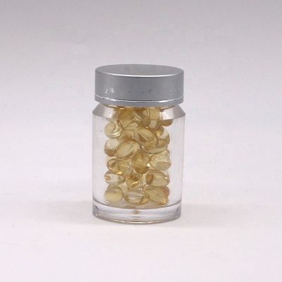 Tabletas de medicamentos de farmacia Contenedor de 30 ml Botella de PS con tapa de aluminio y color personalizado