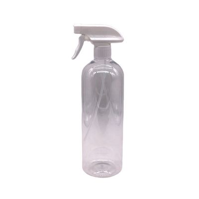 Botella de niebla espumosa de plástico de pulverización fina PET de 1L para industrial y planta Mister