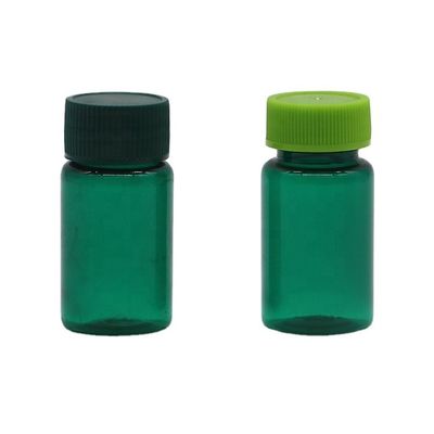 Material del cuello PET 20 ml/CC Botella de medicamento líquido con tapa