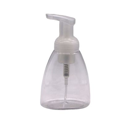 Material base PET 10 oz 300 ml Botella de bomba de espuma de plástico vacía para mousse