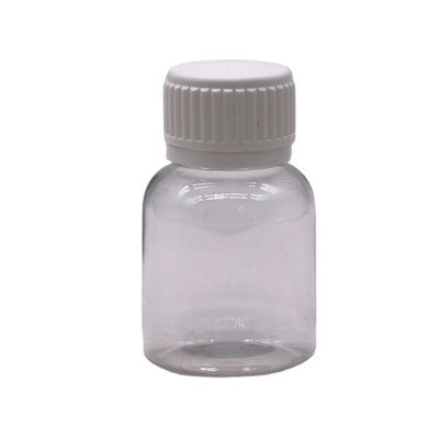 Botella de jarabe para la tos PET de 50 ml para el almacenamiento de líquidos orales lubricantes con aceite