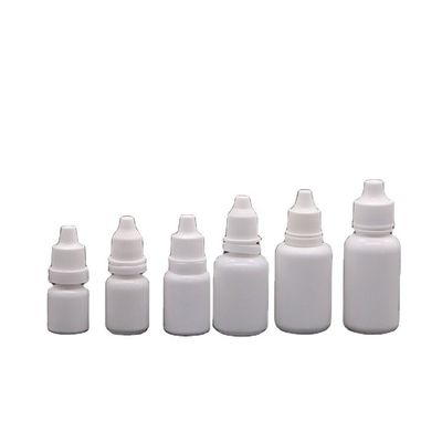 Botella de goteo de líquido para ojos de plástico LDPE de 10 ml con colores personalizados y tapa a prueba de alteraciones