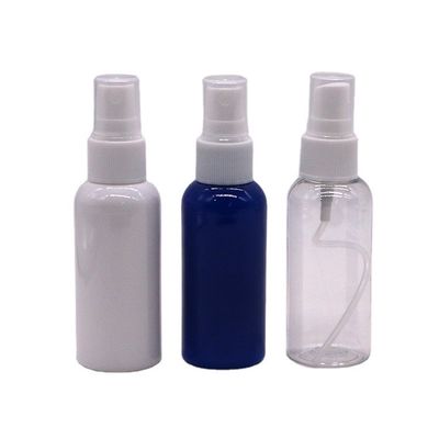 Botella de bomba de PET de 55 ml para botellas de plástico de pulverización Material de cuello de cuidado personal PET