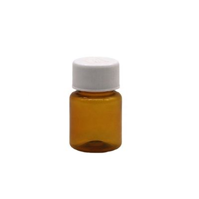 Impresión en pantalla 15 ml PET vacío Botella de plástico para píldoras de medicina Contenedor para polvo sólido