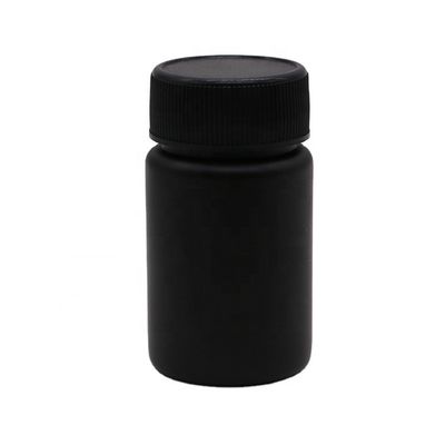 70 ml PET Botella pequeña transparente Contenedor de medicina de plástico con cubierta PS Servicio OEM