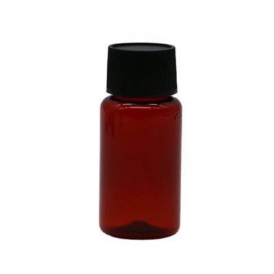 Material base PET 1 oz/25 ml Botella de plástico líquido oral personalizada para la industria médica