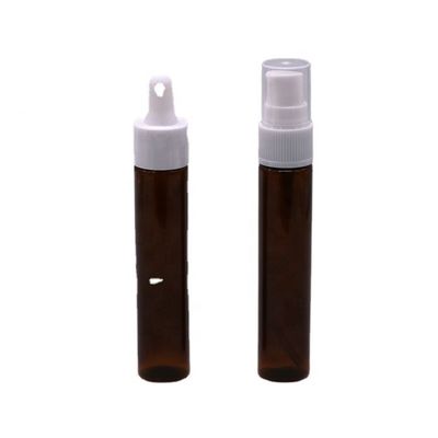 Botella portátil de aerosol de disparador de color ámbar/marrón a prueba de fugas 30 ml/1OZ