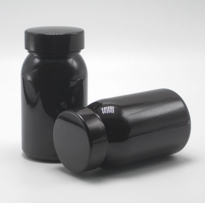 Medicina industrial Botellas de píldoras PET de 100 cc para suplementos vitamínicos de grado alimenticio