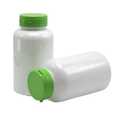 220 ml PET Botella redonda blanca para el producto de cuidado de la salud Material base PET tapa desmontable