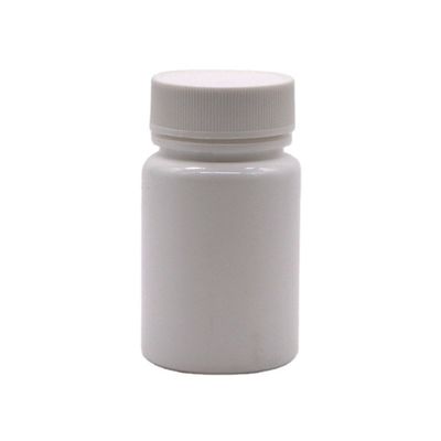 Botella de plástico de HDPE de forma redonda de 50 ml para medicamentos