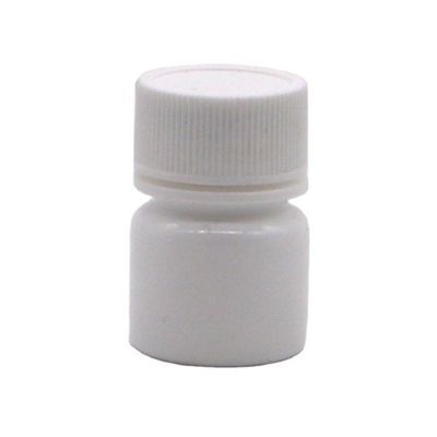 Medicamento Comprimido sólido Cápsula de almacenamiento Botella de plástico PE de 5 ml Forma redonda con tapa de tornillo