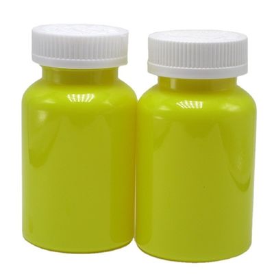 Varios colores 300ml PET Botella de plástico médico vacío de grado farmacéutico para suplemento de cápsulas de píldoras