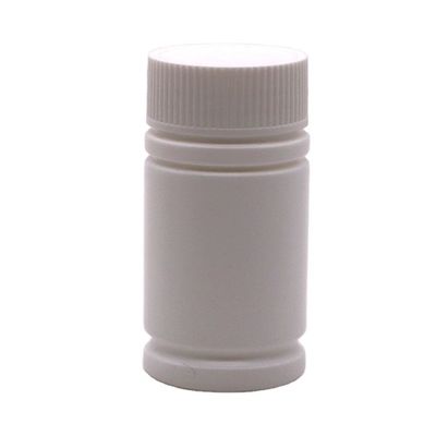 Botella de plástico de bambú de HDPE de 60 mm de pequeña capacidad con tapa de tornillo y material de cuello HDPE