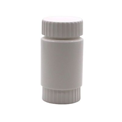 Botella de frasco de plástico HDPE con tapa de tornillo hecha de material HDPE