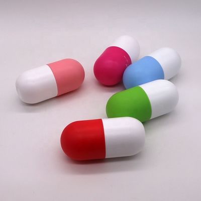Botella de plástico en forma de cápsula de 120 ml/130 ml/180 ml HDPE para suplemento nutricional dietético