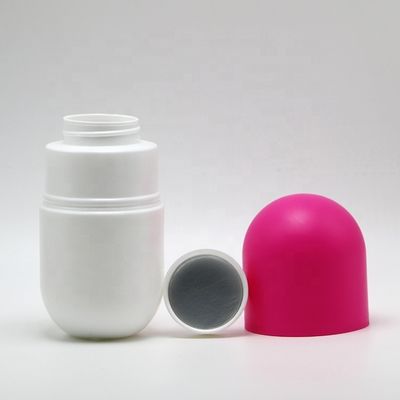 Botella de plástico en forma de cápsula de 120 ml/130 ml/180 ml HDPE para suplemento nutricional dietético