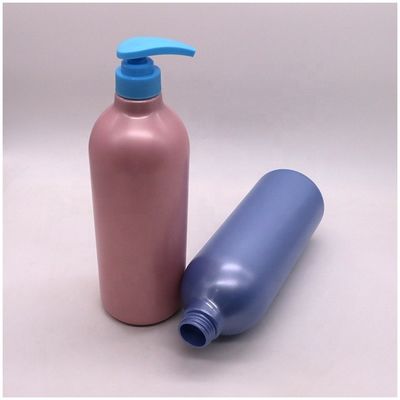Botas redondas de 1000 ml de capacidad para lavar el cuerpo con lociones de color personalizadas