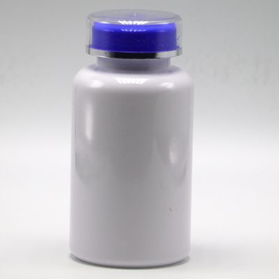 Botella de plástico blanca para el contenedor de medicamentos