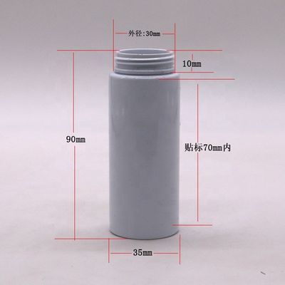 Botellas de espuma de plástico blanco Bomba para limpiador facial PET Botella de dispensador de espuma de mousse