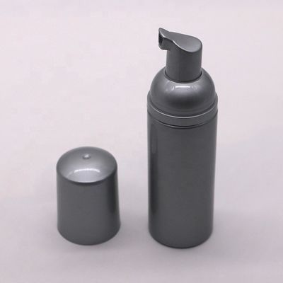 Botellas de espuma de plástico blanco Bomba para limpiador facial PET Botella de dispensador de espuma de mousse