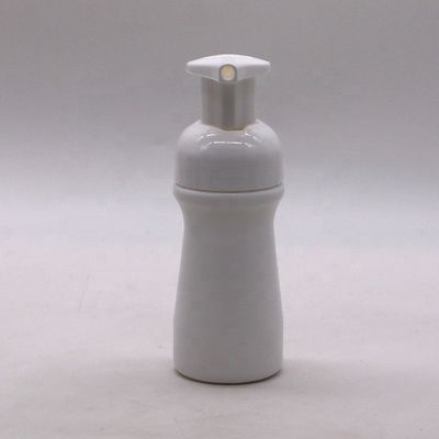 Botella de loción de HDPE para limpieza facial de PET Botellas de bomba de espuma de mousse 70mL OEM personalizado