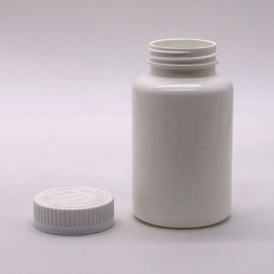 Vial redondo de plástico HDPE de 275 ml con tapa a prueba de niños para la organización de tabletas y cápsulas