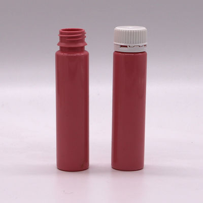 Tapón a prueba de alteraciones 1 oz/30 ml PET Verde Marrón Oral Botella de plástico líquido para envases médicos