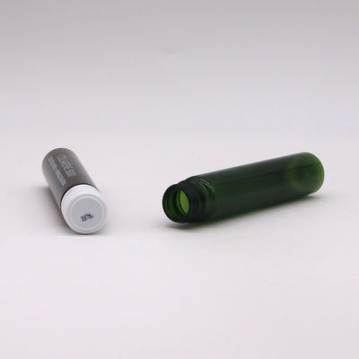 Tapón a prueba de alteraciones 1 oz/30 ml PET Verde Marrón Oral Botella de plástico líquido para envases médicos