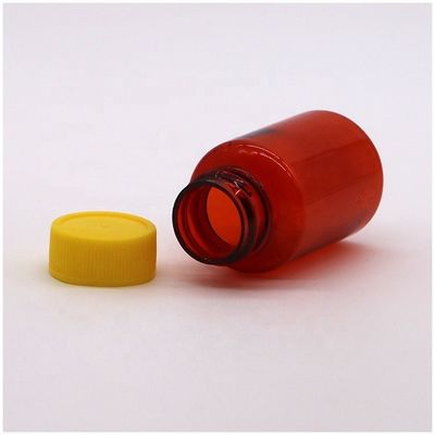 Botella de líquido de plástico PET estéril industrial de 30 ml con diseño a prueba de fugas e inserción