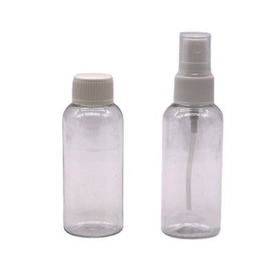 60 ml de PET botella de bomba de aceite botellas de spray de plástico recipiente de alcohol recipientes de spray portátiles