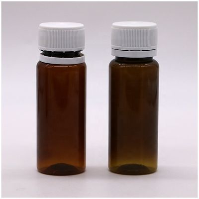 Material del cuerpo PET Botella de plástico líquido de 50 ml para envases médicos y líquido oral