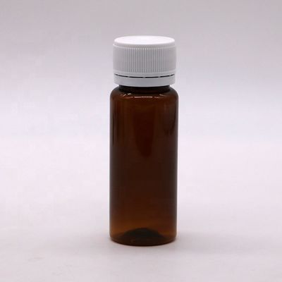 Material del cuerpo PET Botella de plástico líquido de 50 ml para envases médicos y líquido oral