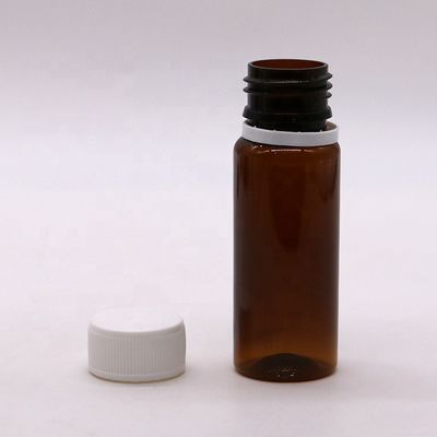 Material del cuerpo PET Botella de plástico líquido de 50 ml para envases médicos y líquido oral