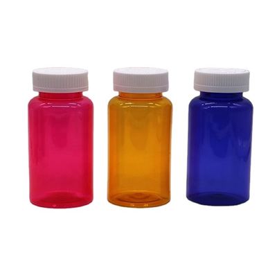 Botellas de pastillas de 250 ml Envases de cápsulas de pastillas de medicamentos con tapas a prueba de niños hechas de PET