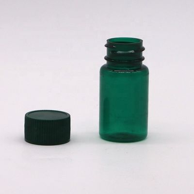 Material del cuello PET 20 ml/CC Botella de medicamento líquido con tapa