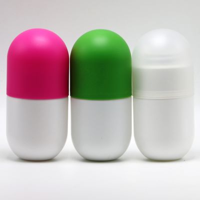Botellas de plástico mate vacías de 180 ml para cápsulas de polvo sólido
