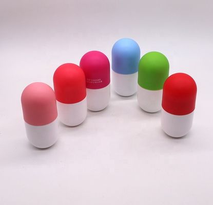 Botellas de plástico mate vacías de 180 ml para cápsulas de polvo sólido