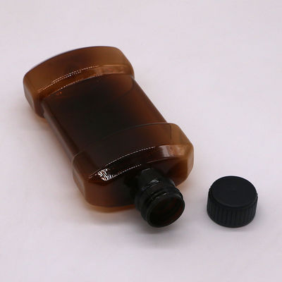 Color personalizable 250 ml de enjuague bucal líquido de PET Tipo de sellado de botellas de plástico