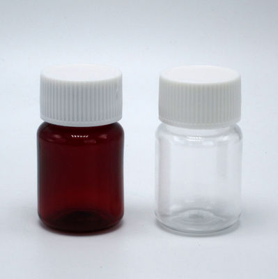 Botellas de plástico PET de 15 ml para recipientes de farmacia y cápsulas de píldoras