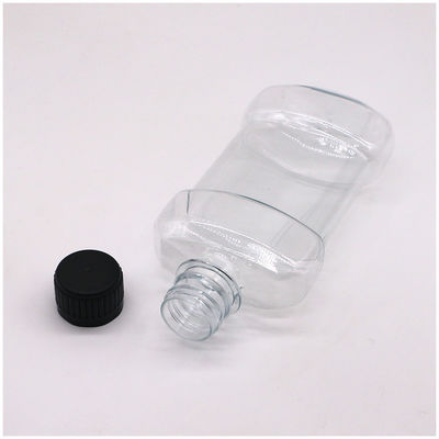 Color personalizable 250 ml de enjuague bucal líquido de PET Tipo de sellado de botellas de plástico