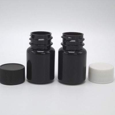 Botellas de plástico PET de 15 ml para recipientes de farmacia y cápsulas de píldoras