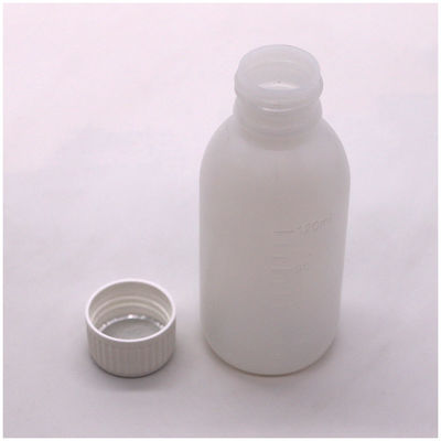 CAP de tornillo 120mL / 4oz botella de jarabe de PE para el embalaje de líquido de medicina de color personalizado