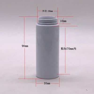 Embalaje de plástico Botella de viaje mini Botella de espuma de mousse PET de 50 ml con logotipo personalizado
