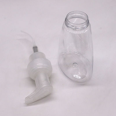 Material base PET 10 oz 300 ml Botella de bomba de espuma de plástico vacía para mousse