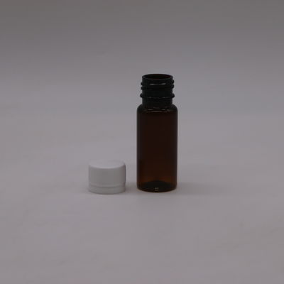 Botella PET de 30 ml de capacidad para líquido oral de café estéril en la industria farmacéutica