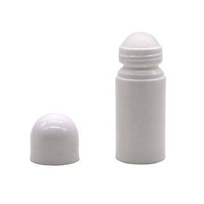 Material base de PE Botella de rodamiento de bolas líquida de 50 ml HDPE para envases médicos