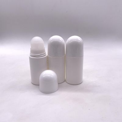 Material base de PE Botella de rodamiento de bolas líquida de 50 ml HDPE para envases médicos