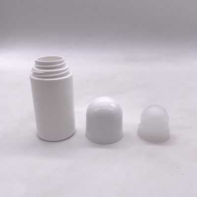 Material base de PE Botella de rodamiento de bolas líquida de 50 ml HDPE para envases médicos