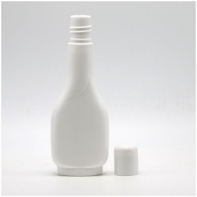 Botella de líquido plano de 100 ml HDPE para loción ginecológica versátil multifuncional