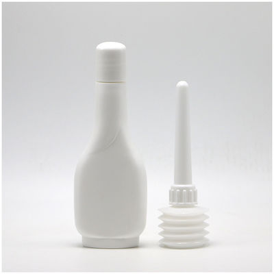 Botella de líquido plano de 100 ml HDPE para loción ginecológica versátil multifuncional